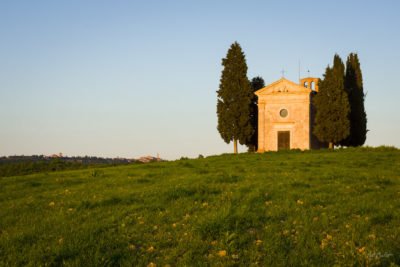 Travel Photograph: Cappella di Vitaleta by Nat Coalson